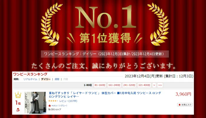 ワンピース 重ねてすっきり「レイヤード ワンピ」 体型カバー ロング ロングワンピ レイヤード レディース スリット フレンチスリーブ 半袖 二の腕カバー ロングワンピース Vネック ドロップショルダー 大きいサイズ 黒 春 夏 HUG.U - Image 2