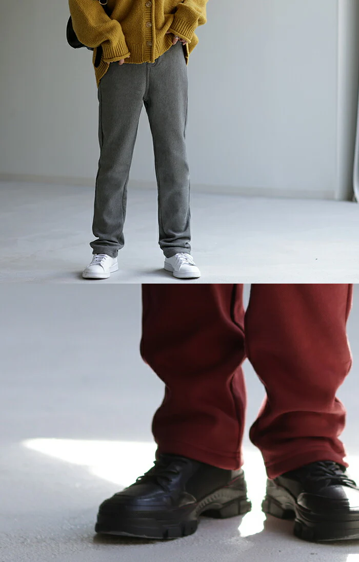あたたかさ密着。「すっきり 暖パン」 裏起毛 パンツ スキニー レギンスパンツ レギパン スキニー スキニーパンツ ボア ストレートパンツ 大きいサイズ レディース 裏ボア ストレッチ ゴム 暖か 極暖 厚手 動きやすい 仕事 バイト 黒 ブラック 春 夏 - Image 9