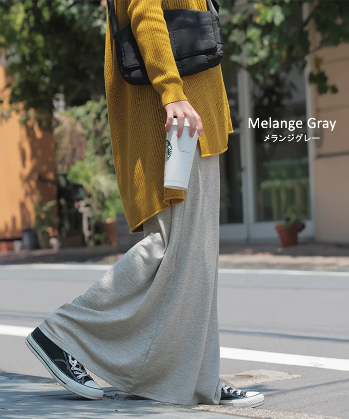 腹巻付き パンツ ワイド レディース ワイドパンツ ロング ロングパンツ 体型カバー ボトムス ボトム ウエストゴム ストレート ズボン ゆったり ハイウエスト ストレッチ 美脚 大きいサイズ リラックス きれいめ Aライン 春 夏 黒 カーキ HUG.U - Image 14