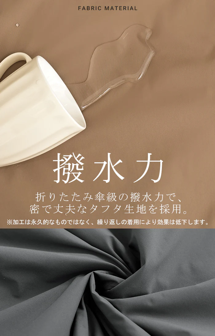 アウター ジャケット 中綿 撥水 レディース トップス シャツジャケット コート ブルゾン オーバー ミリタリー あったか あったかアウター 軽量 羽織 保温 レイヤード オーバーサイズ 大きいサイズ 体型カバー 暖かい お尻が隠れる 黒 グレー 秋 冬 HUG.U - Image 7