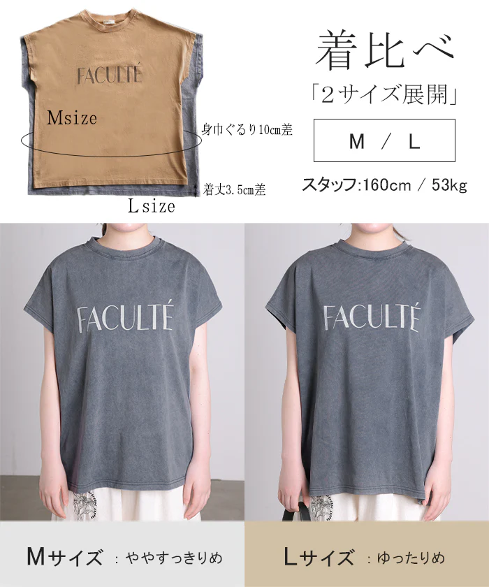2026SS新作 Tシャツ ロゴT 綿100% レディース トップス カットソー ロング ヴィンテージ風 半袖 コットン ロゴTシャツ クルーネック ウォッシュ加工 お尻が隠れる 体型カバー 古着風 ユーズド感 ドロップショルダー ゆったり 大きいサイズ ブラック グレー 春 夏 HUG.U メール便 - Image 18