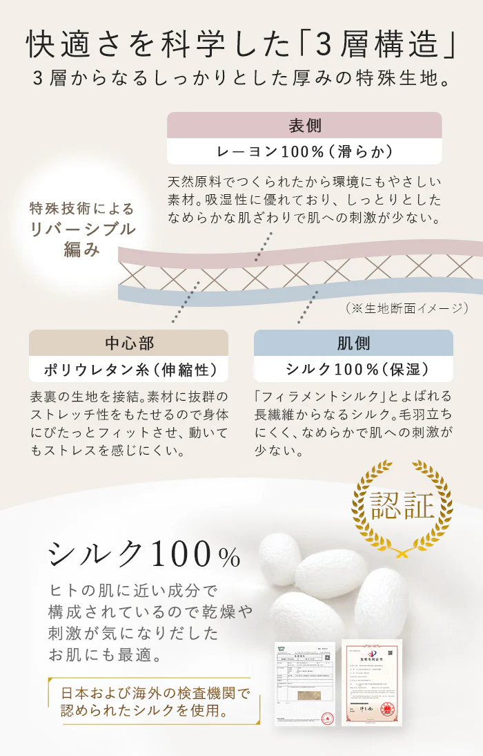 安心感の腹巻ショーツ シルク ショーツ パンツ シルクレーヨン 女性 深め 深履き おしりが隠れる 大きいサイズ シンプル 腹巻き 快適 シームレス 絹 綿 コットン 大きいサイズ M L LL 2L 下着 シンプル 無地 ラク 楽 レディース 敏感肌 低刺激 温活 ESLIA エスリア メール便 - Image 13