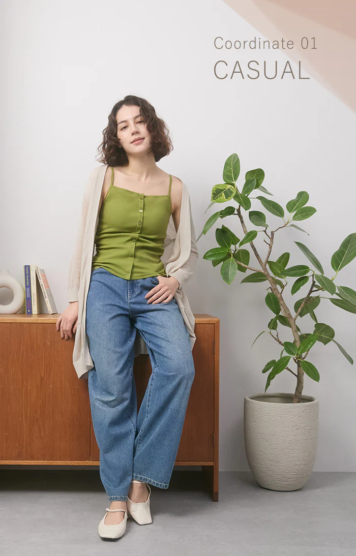 ブラトップ カップ付き カップ付きブラ カップ付きブラジャー ブラジャー ブラ カップ付きキャミソール カップ付きキャミ インナー 2WAY キャミ 大きいサイズ ノンワイヤー M L ベージュ ブラック ブラウン 黒 楽 涼しい 快適 ホールド力 春 夏 ESLIA エスリア - Image 12