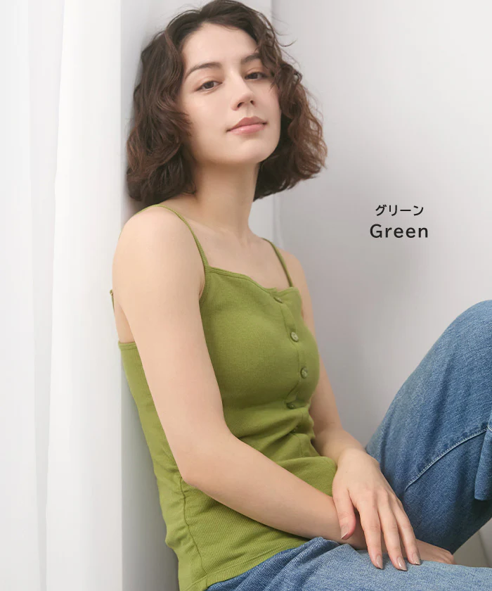 ブラトップ カップ付き カップ付きブラ カップ付きブラジャー ブラジャー ブラ カップ付きキャミソール カップ付きキャミ インナー 2WAY キャミ 大きいサイズ ノンワイヤー M L ベージュ ブラック ブラウン 黒 楽 涼しい 快適 ホールド力 春 夏 ESLIA エスリア - Image 21