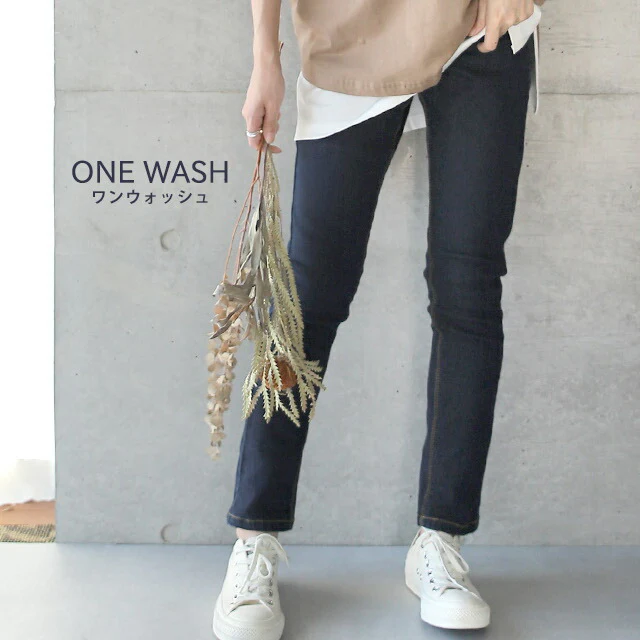デニム 「Let's ムーブ！」 パンツ レディース スキニーパンツ スキニー ストレッチパンツ レギパン ストレッチ ジーンズ ズボン ずぼん ボトムス 大きいサイズ ジーパン チノ チノパンツ チノパン 仕事 バイト 黒 ブラック 春 夏 HUG.U メール便 - Image 10