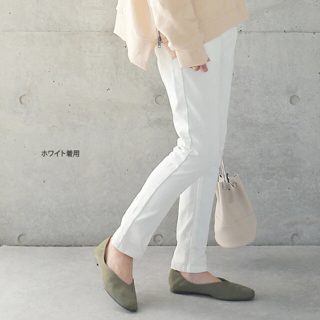 デニム 「Let's ムーブ！」 パンツ レディース スキニーパンツ スキニー ストレッチパンツ レギパン ストレッチ ジーンズ ズボン ずぼん ボトムス 大きいサイズ ジーパン チノ チノパンツ チノパン 仕事 バイト 黒 ブラック 春 夏 HUG.U メール便 - Image 21