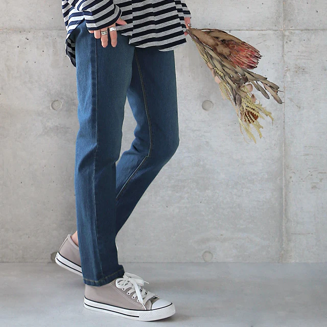 デニム 「Let's ムーブ！」 パンツ レディース スキニーパンツ スキニー ストレッチパンツ レギパン ストレッチ ジーンズ ズボン ずぼん ボトムス 大きいサイズ ジーパン チノ チノパンツ チノパン 仕事 バイト 黒 ブラック 春 夏 HUG.U メール便 - Image 29