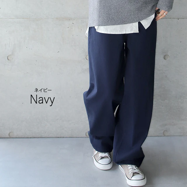 パンツ 「ルーズなゆる感」 ストレッチ ■一部7月中旬入荷 ストレートパンツ チノパン ワイドパンツ ワイド ボトムス レディース ロング カーゴ チノ チノパンツ カーゴパンツ 大きいサイズ ブラウン ゆったり ストレート 綿 ボーイフレンド 黒 白 春 夏 HUG.U - Image 13