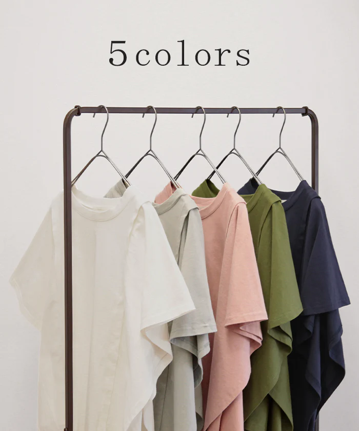【売り尽くし】ガシッと『 二の腕削る。』 ノースリーブ Tシャツ 体型カバー トップス 二の腕カバー フレアスリーブ レディース ティーシャツ チュニック ビッグ プラスサイズ 半袖 おしゃれ 大きいサイズ ゆったり 厚手 お尻が隠れる 白 カーキ 春 夏 HUG.U - Image 249