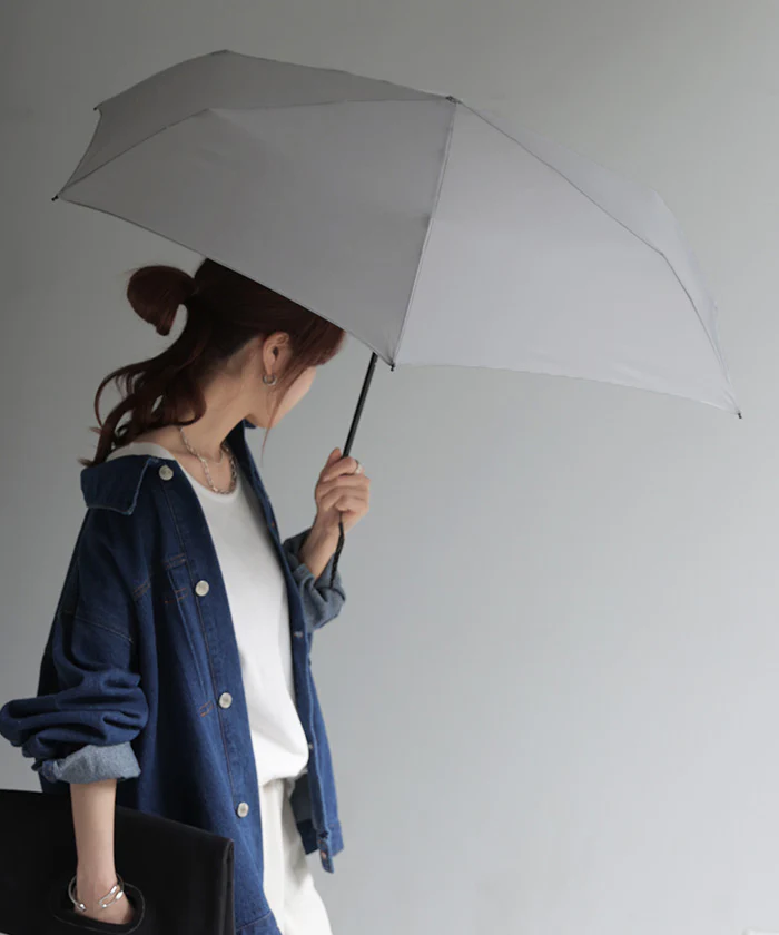 折りたたみ傘 晴雨兼用 日傘 UVカット 遮蔽率98% 折り畳み傘 軽量 コンパクト 日焼け対策 通勤 通学 風に強い 収納ケース付き 梅雨 雨 雨傘 サスティナブル 撥水 はっ水 超軽量 スリム 紫外線対策 折傘 レディース メンズ 黄色 ネイビー 春 夏 HUG.U - Image 27