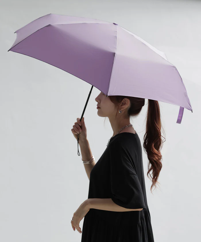 折りたたみ傘 晴雨兼用 日傘 UVカット 遮蔽率98% 折り畳み傘 軽量 コンパクト 日焼け対策 通勤 通学 風に強い 収納ケース付き 梅雨 雨 雨傘 サスティナブル 撥水 はっ水 超軽量 スリム 紫外線対策 折傘 レディース メンズ 黄色 ネイビー 春 夏 HUG.U - Image 30