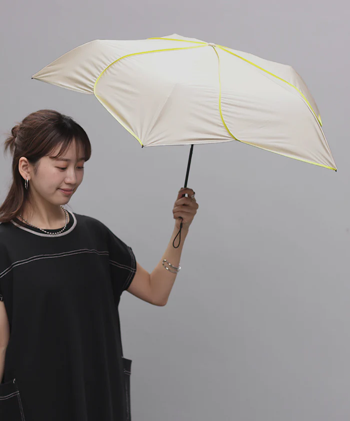 日傘 晴雨兼用 UVカット 折りたたみ 小さい 小さめ 紫外線カット UV レディース 紫外線対策 折りたたみ傘 折り畳み 軽量 軽い 雨傘 大きい 頑丈 母の日 完全遮光 遮光 99.9 100 シンプル 無地 かさ 日よけ 折れにくい おしゃれ 女性 黒 白 春 夏 HUG.U - Image 25
