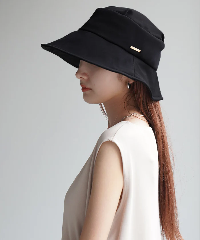 帽子 レディース UVカット 完全遮光 遮光 かわいい UV ハット つば広 洗える 接触冷感 日よけ 紫外線対策 自転車 涼しい あご紐 春 夏 春 冬 春夏 秋冬 30代 40代 50代 60代 運動会 母の日 小顔 大き目 深め 無地 黒 アイボリー おしゃれ HUG.U KIZAWA - Image 27