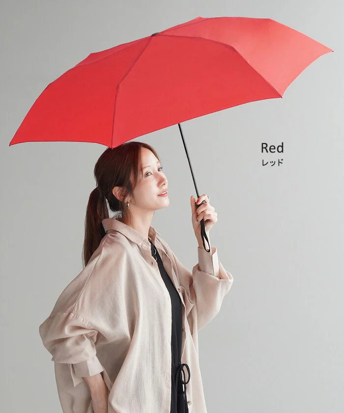 傘 折りたたみ 雨傘 大きい 大きめ 撥水 頑丈 レディース 折りたたみ傘 折り畳み ワンプッシュ 軽量 軽い コンパクト 高強度 母の日 シンプル 無地 スリム カサ 折れにくい カーボン KIZAWA おしゃれ 女性 メンズ プレゼント 旅行 黒 赤 春 夏 HUG.U - Image 11