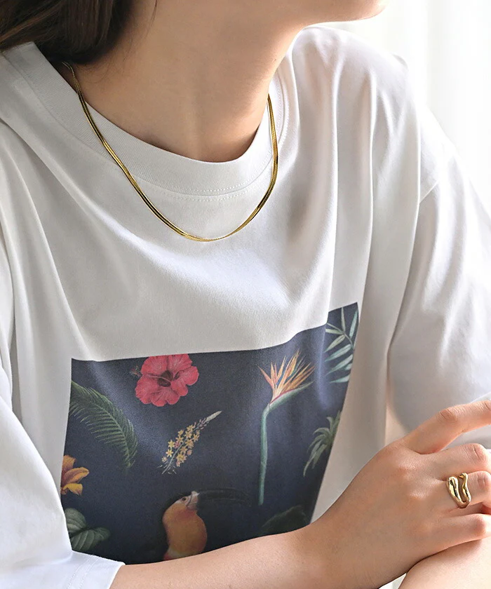 ネックレス スネーク チェーン レディース アクセサリー チェーン ロング ロングネックレス 錆びにくい シルバー ゴールド 長い アクセ ジュエリー おしゃれ きれいめ 高見え 高級感 プチプラ ステンレス シンプル gold silver 上品 春 夏 HUG.U メール便 - Image 5