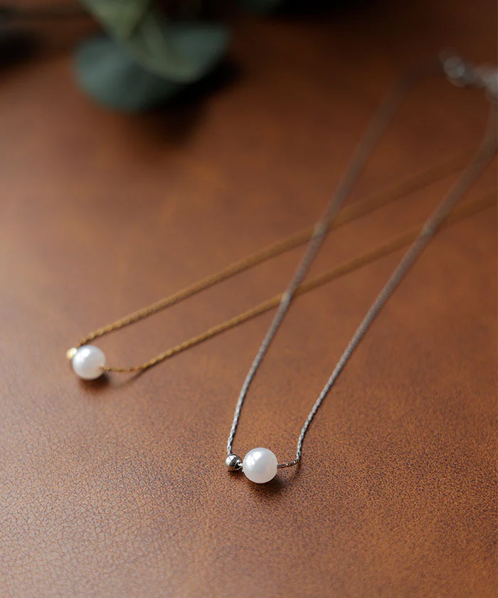 ネックレス パール モチーフ レディース アクセサリー チェーン ロング ロングネックレス オブジェ 錆びにくい ボール シルバー ゴールド 長い アクセ ジュエリー おしゃれ きれいめ 高見え 高級感 プチプラ ステンレス gold silver 上品 春 夏 HUG.U メール便 - Image 10