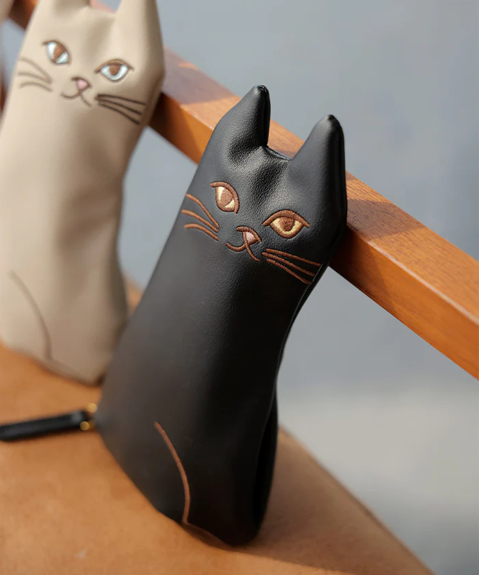 猫 ポーチ 付き 日傘 完全遮光 晴雨兼用 折りたたみ UVカット 小さい 遮光 100 紫外線カット UV レディース 紫外線対策 折りたたみ傘 折り畳み 軽量 軽い 雨傘 大きい 頑丈 母の日 シンプル 無地 かさ 日よけ 折れにくい 猫柄 猫雑貨 猫グッズ 黒 白 秋 冬 HUG.U - Image 15