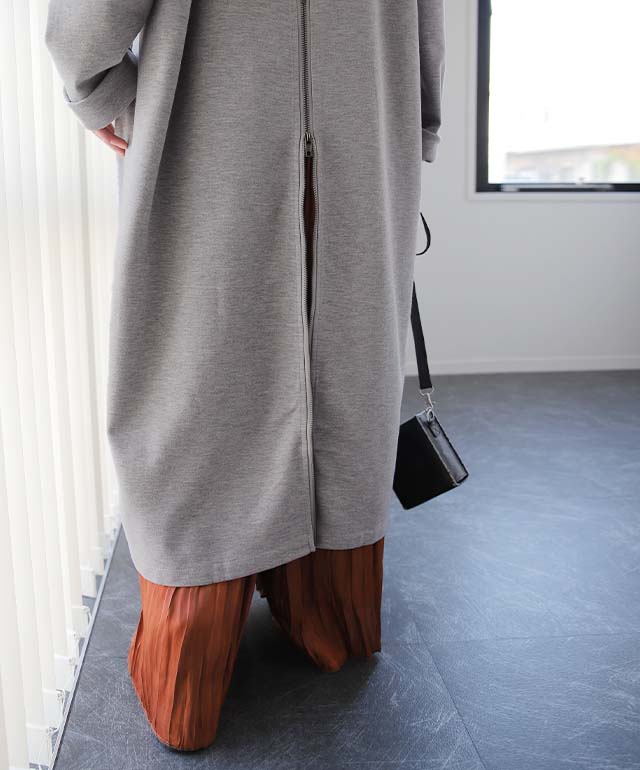 【特別価格】 ワンピース ロングワンピース レディース ロング ワンピ ワンピース ロングワンピ マキシ マキシワンピース スリット 長袖 無地 ドロップショルダー Aライン 体型カバー レイヤード ニュアンスカラー トレーナー 大きいサイズ 春 夏 HUG.U - Image 19