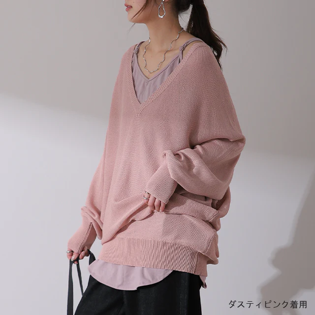 「調節可能」キャミソール レイヤード スリット ■一部7月中旬入荷 レイヤードキャミソール トップス 体型カバー お尻が隠れる 大きいサイズ キャミ レース ボーダー 無地 インナー 付け裾 タンクトップ 大きいサイズ シャツ 黒 白 プリーツ 春 夏 メール便 - Image 36