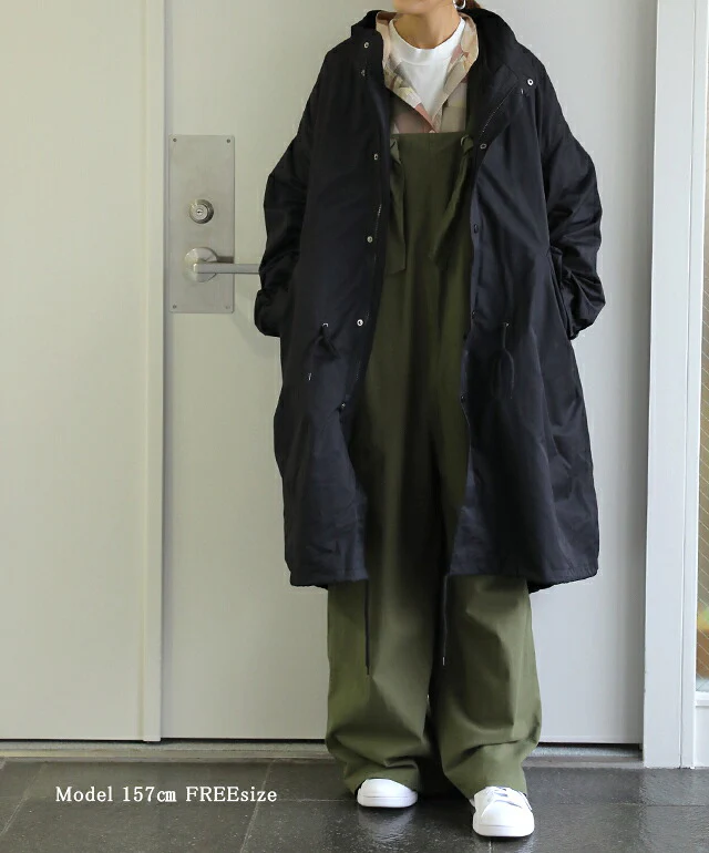 ” 極 名 品 ” ライナー 付き 3way モッズコート キルト キルティング 中綿 ノーカラー コート アウター レディース ロング ロングコート ミリタリーコート ミリタリー 大きいサイズ ミリタリージャケット 黒 カーキ 春 夏 HUG.U - Image 9
